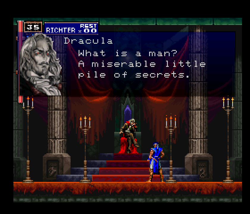 Premier combat contre Dracula